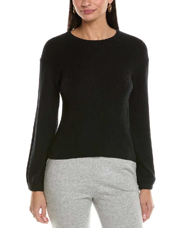 Splendid Rib Cashmere-Blend Sweater