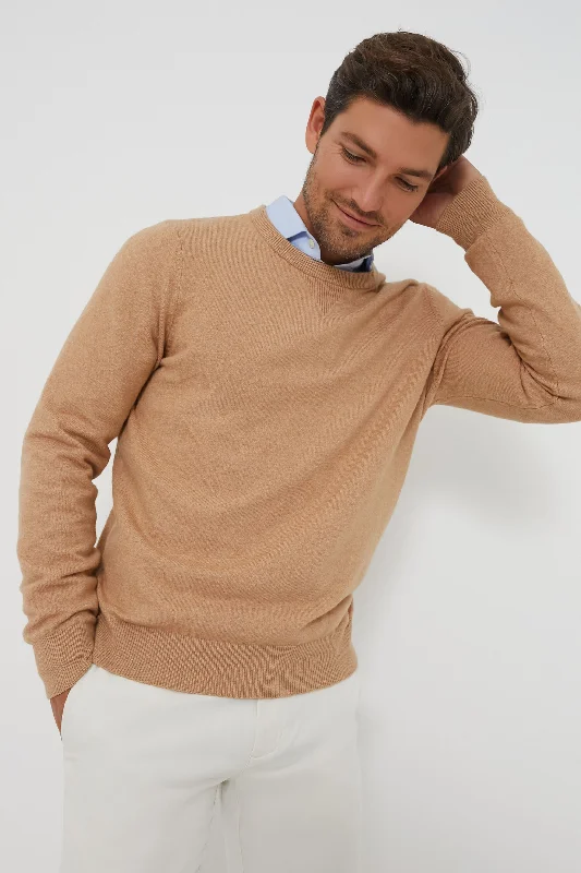 Wheat Heather Jackson Crewneck Sweater