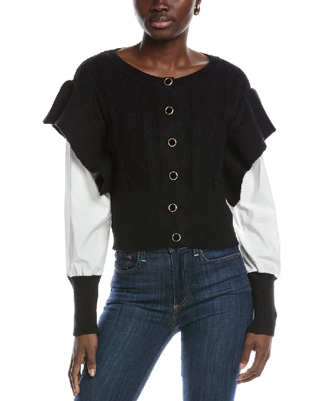 Gracia Spliced Sweater