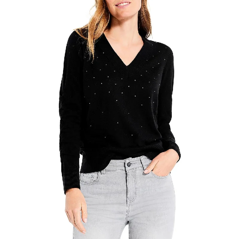 Nic + Zoe Womens Glam T Pullover Sweater