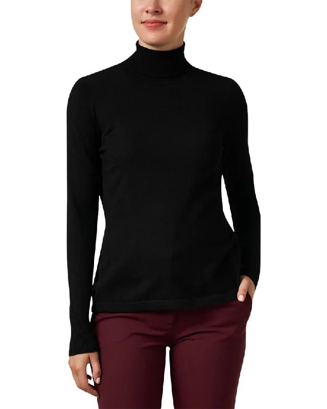 J'Envie Mock Neck Sweater