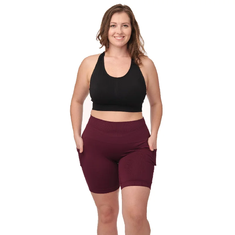 Women's Plus Size Wire free Active Seamless Sports Bra