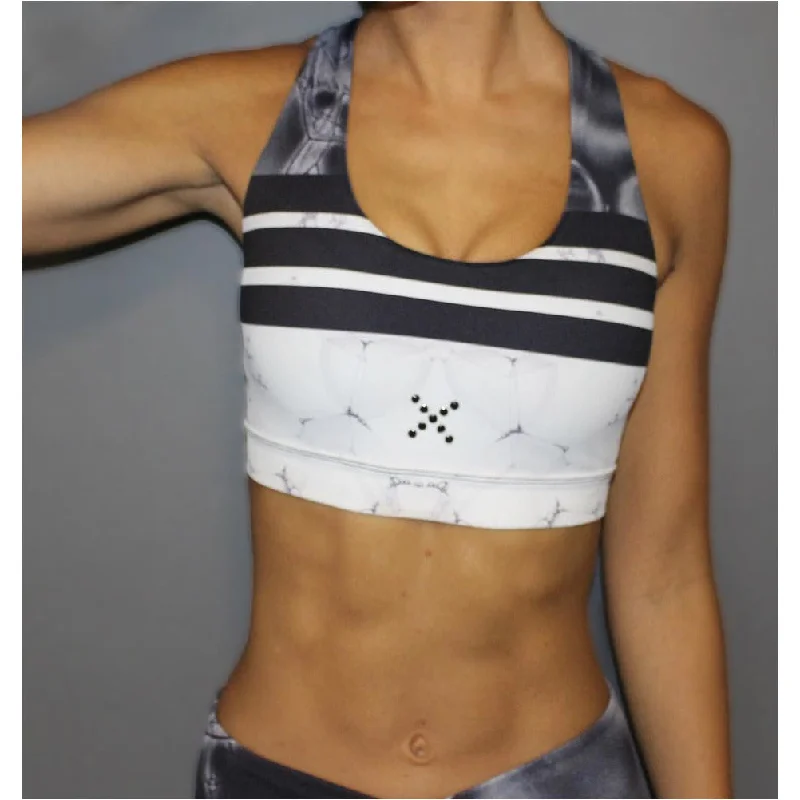 Bubble Print Sports Bra