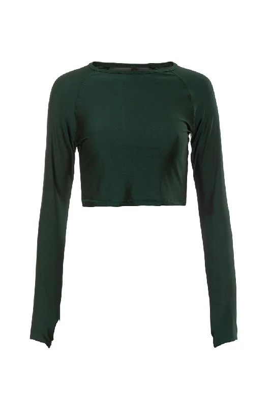 Emerald long sleeve shirt