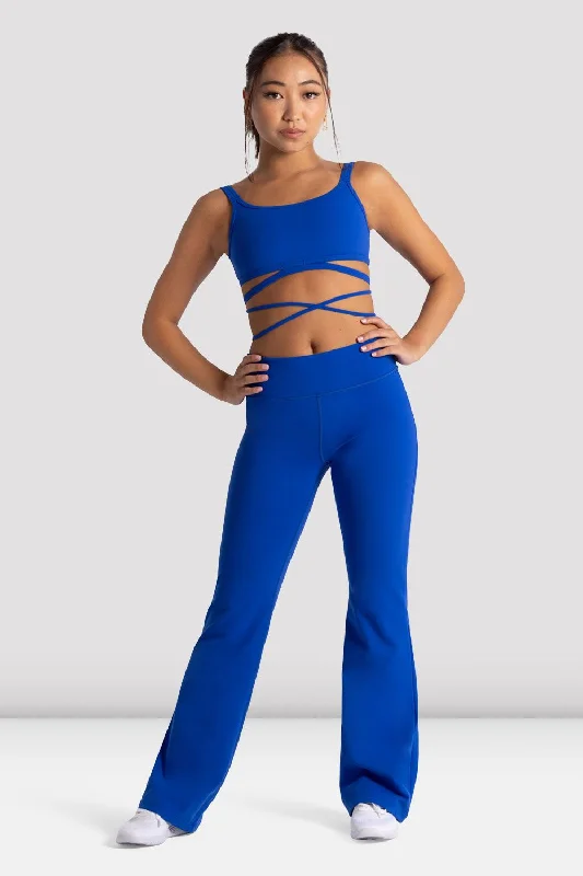 Girls Signature Tie Waist Crop Top