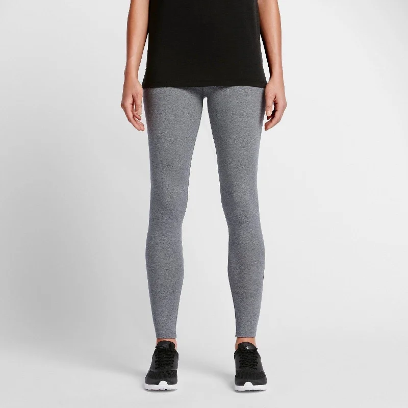 Nike Women's Leg-A-See Logo Crop Leggings Grey Size Small