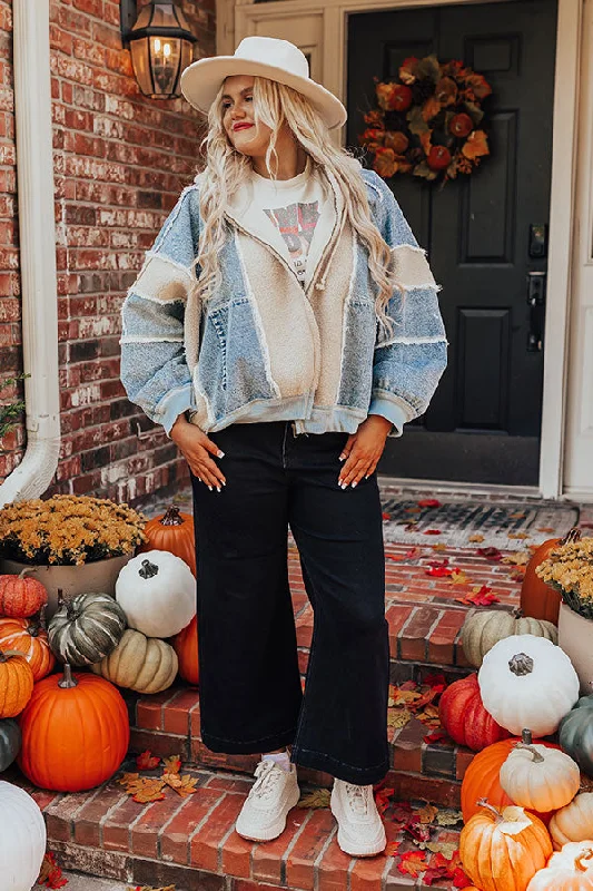 Cozy And Kind Denim Jacket Curves