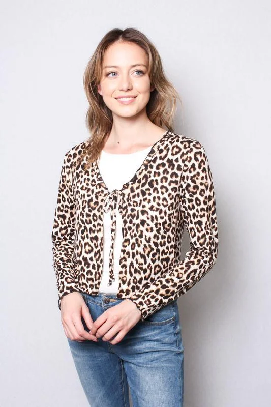 THE LEOPARD CUB CARDIGAN