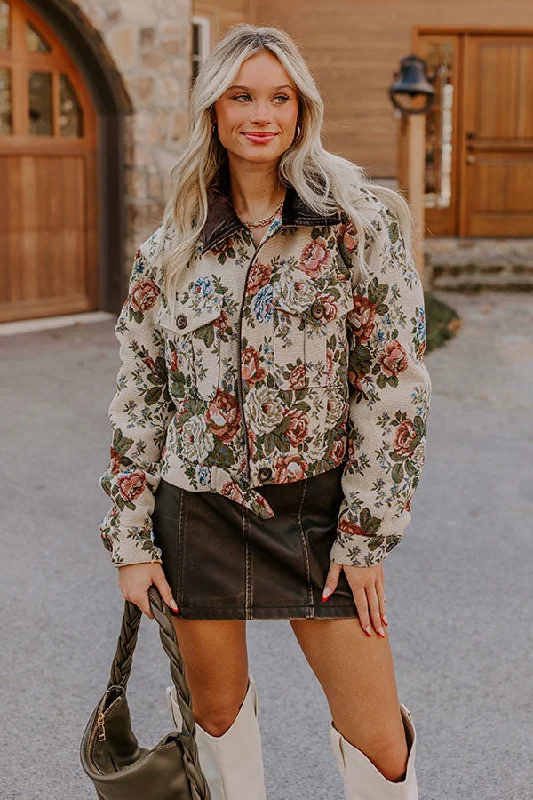 Urban Outing Floral Jacket