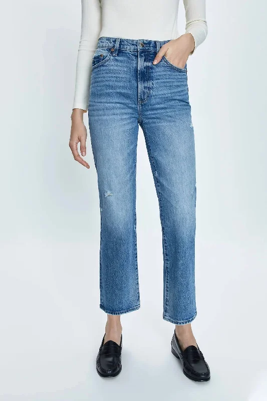 Ally High Rise Boot Cut Jean In Central Vintage