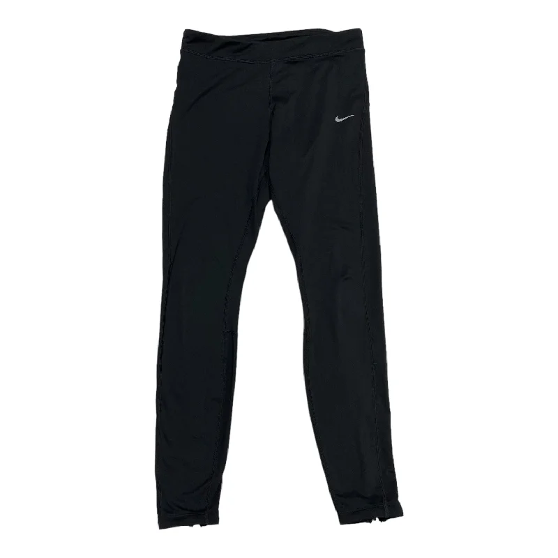 Black Athletic Leggings Nike Apparel, Size M