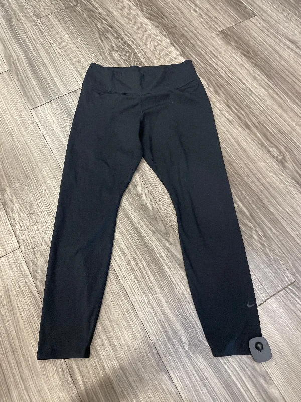 Black Athletic Leggings Nike, Size L