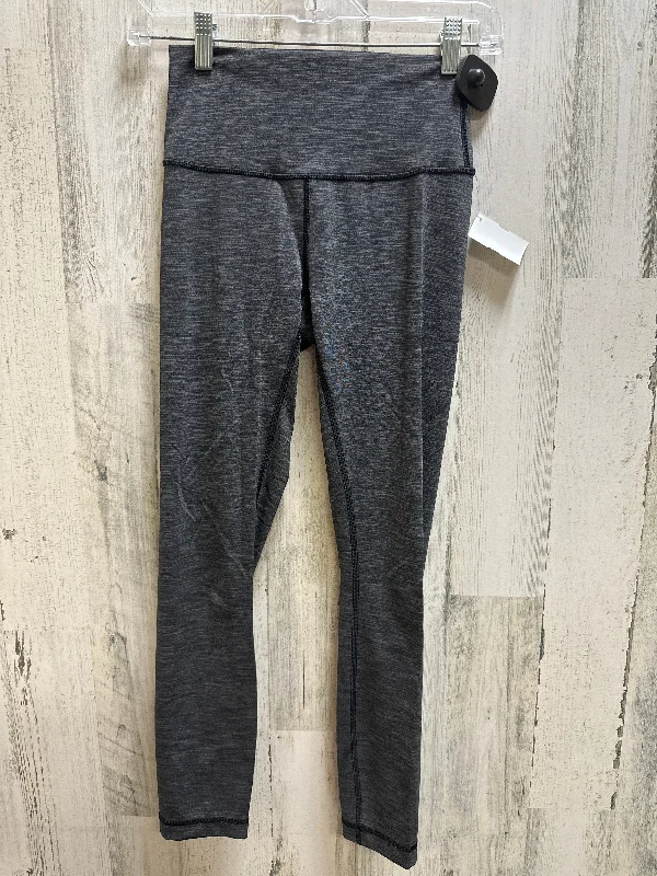 Grey Athletic Leggings Lululemon, Size 4