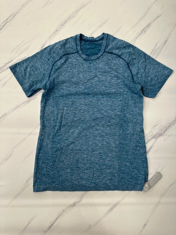 Athletic Top Short Sleeve By Lululemon, Size: 8