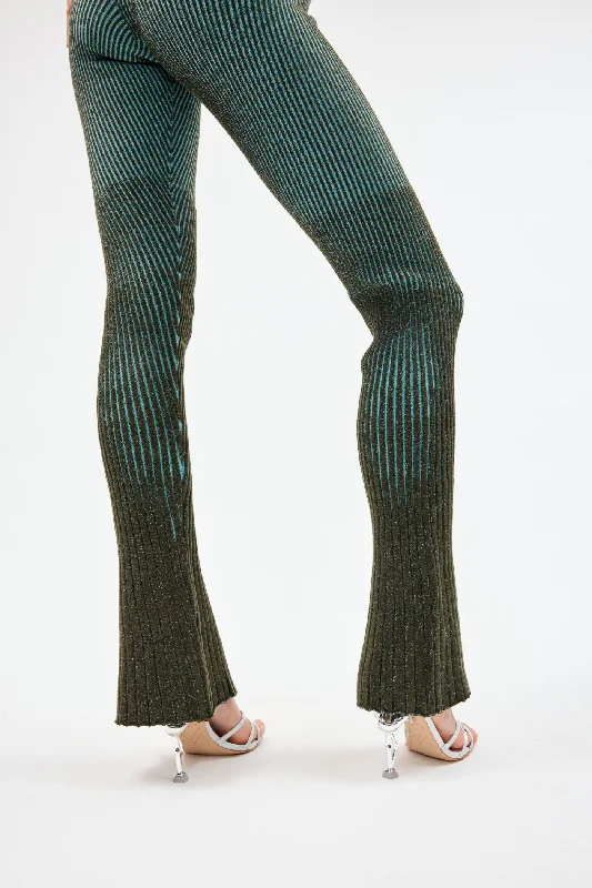 Bodyheat Kelp Flared Pants