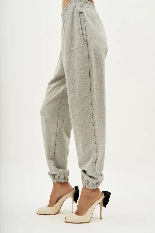 Bushra Grey Jogger Pants