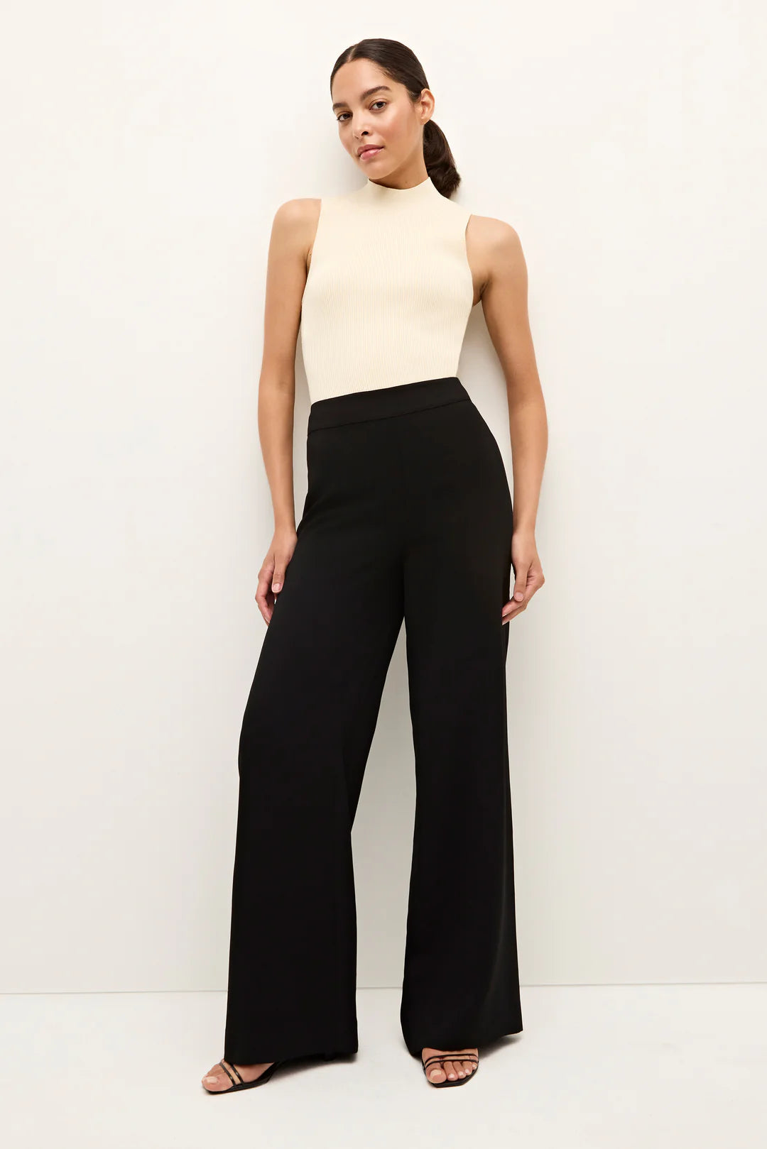 Mia Straight Pant Black