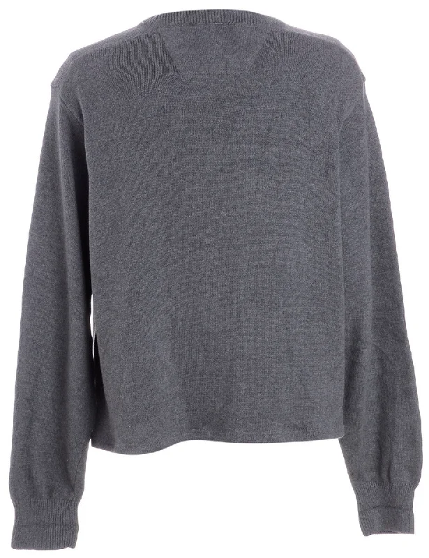 Label Shaun Straight Hem Heavy Knit Jumper